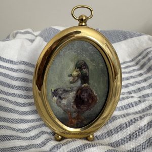 Mallard in Vintage Brass frame